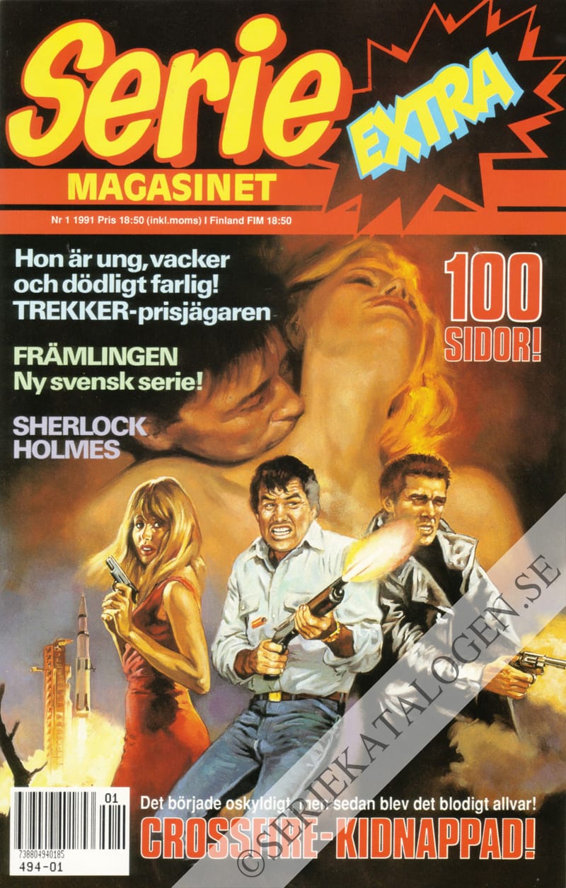 Framsida på Seriemagasinet extra #1 (1991)