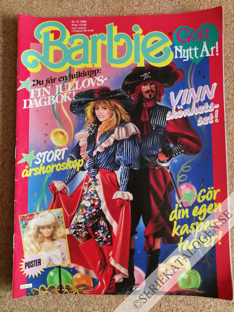Framsida på Barbie #12 (1988)