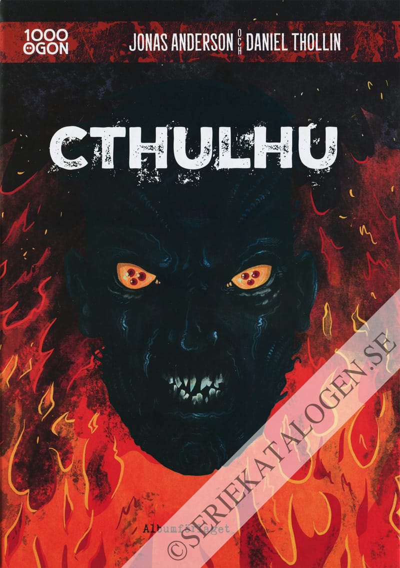 Framsida på 1000 ögon Chtulhu (2015)