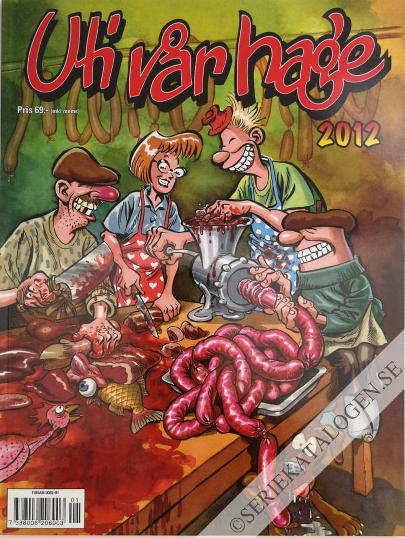 Framsida på Uti vår hage # (2012)