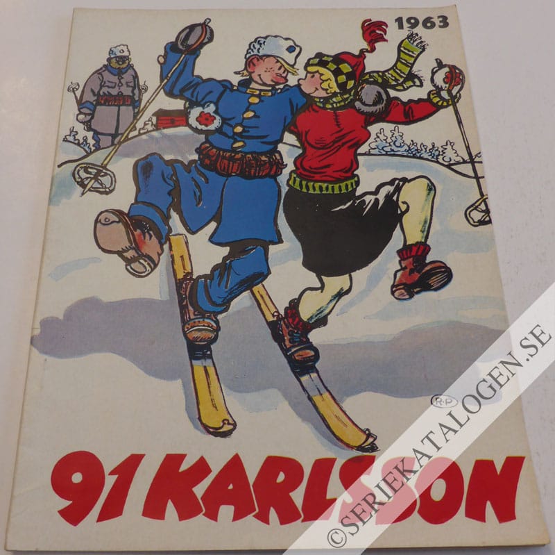 Framsida på 91 Karlsson # (1962)