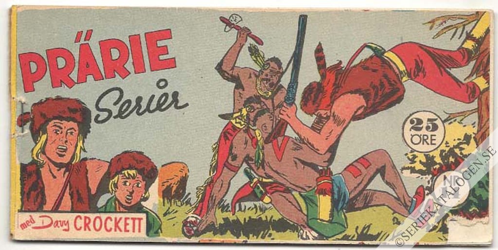 Framsida på Prärie-serier #14 (1958)