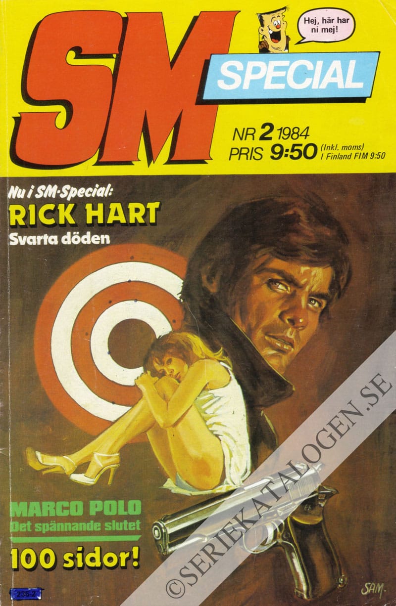 Framsida på Seriemagasinet specialalbum #2 (1984)