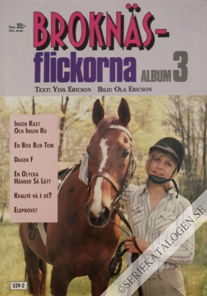 Framsida på Broknäsflickorna album #3 (1989)