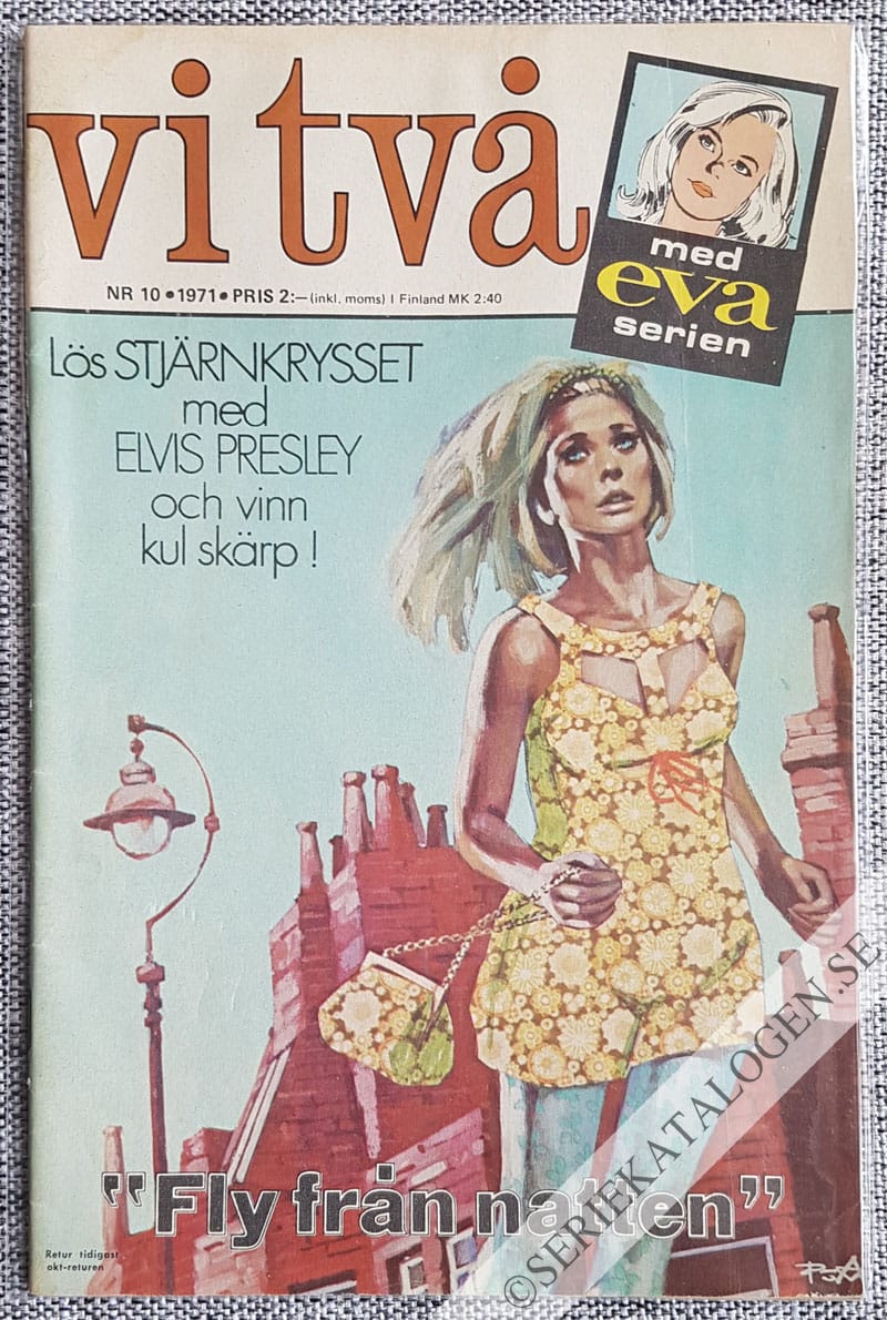 Framsida på Vi två #10 (1971)