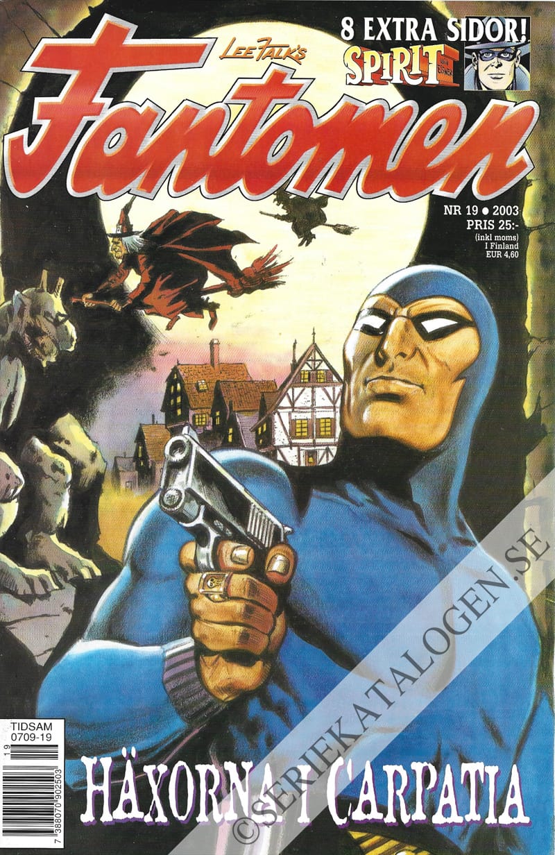 Framsida på Fantomen #19 (2003)