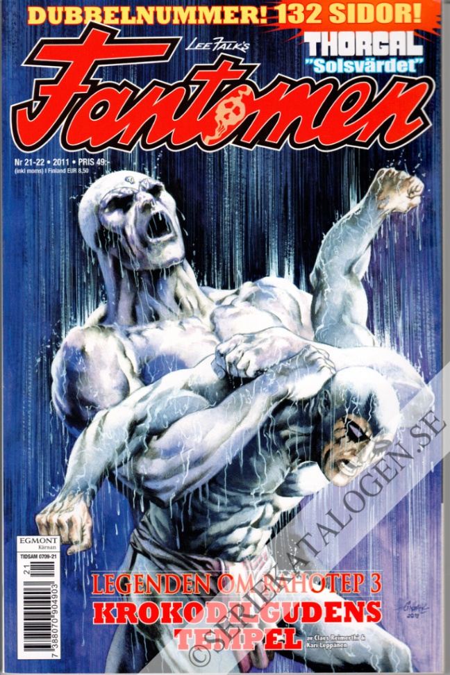 Framsida på Fantomen #21-22 (2011)