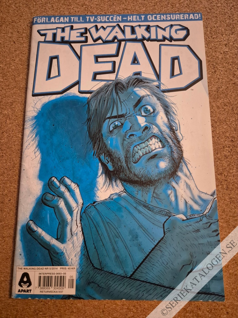 Framsida på The walking dead #5 (2014)