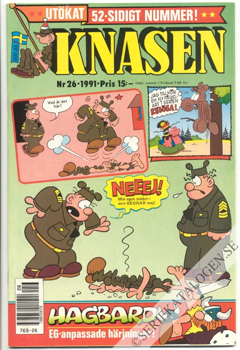 Framsida på Knasen #26 (1991)