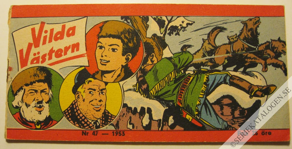Framsida på Vilda Västern #47 (1953)
