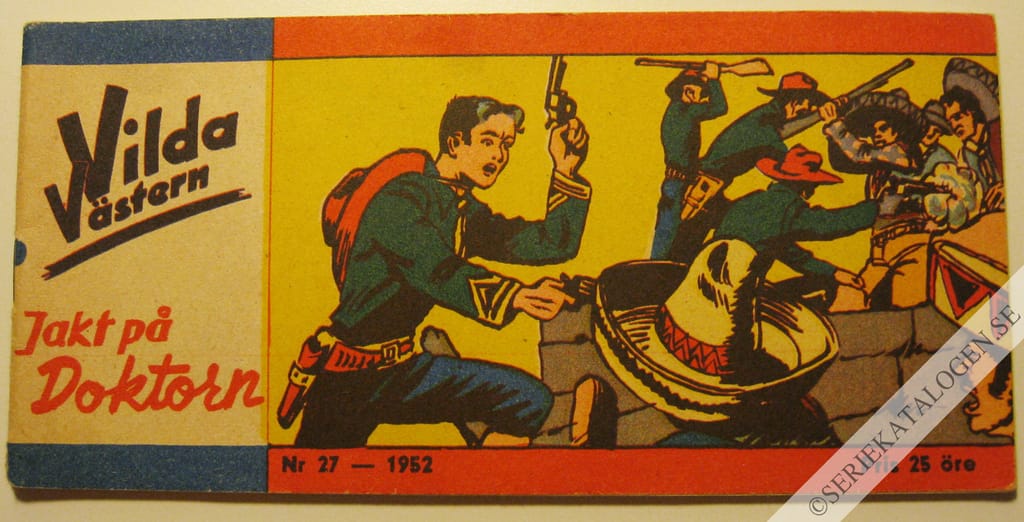 Framsida på Vilda Västern #27 (1952)