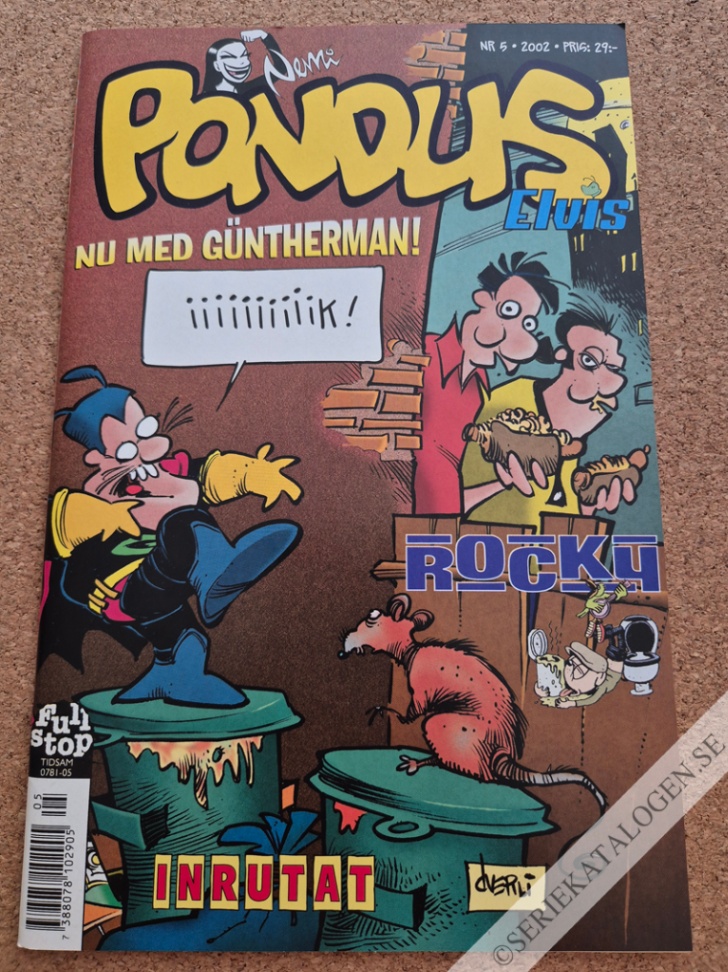 Framsida på Pondus #5 (2002)