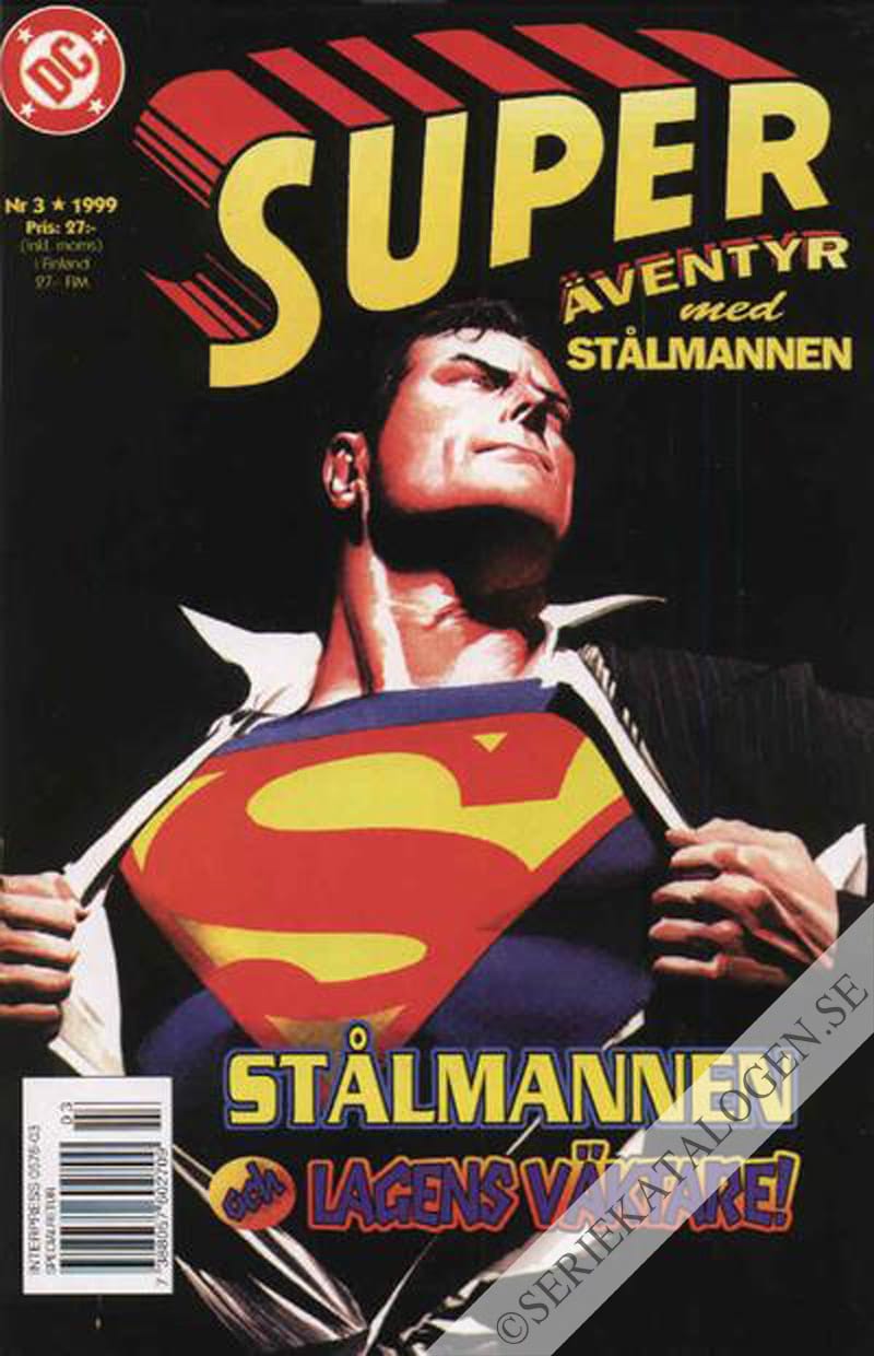 Framsida på Super-äventyr #3 (1999)