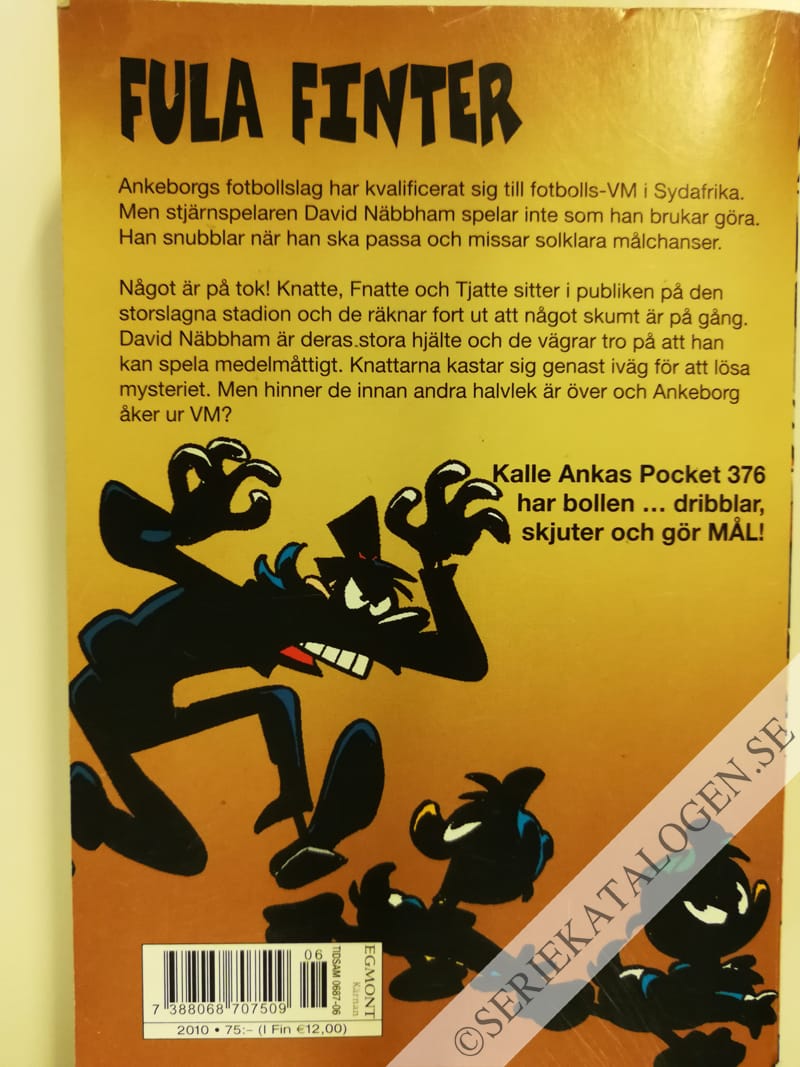 Baksida på Måååååål! Fotboll för hela slanten! (2010)