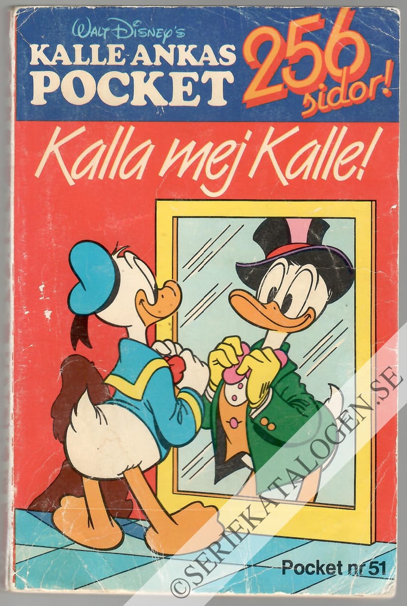 Framsida på Kalle Ankas pocket Kalla mig Kalle! (1983)