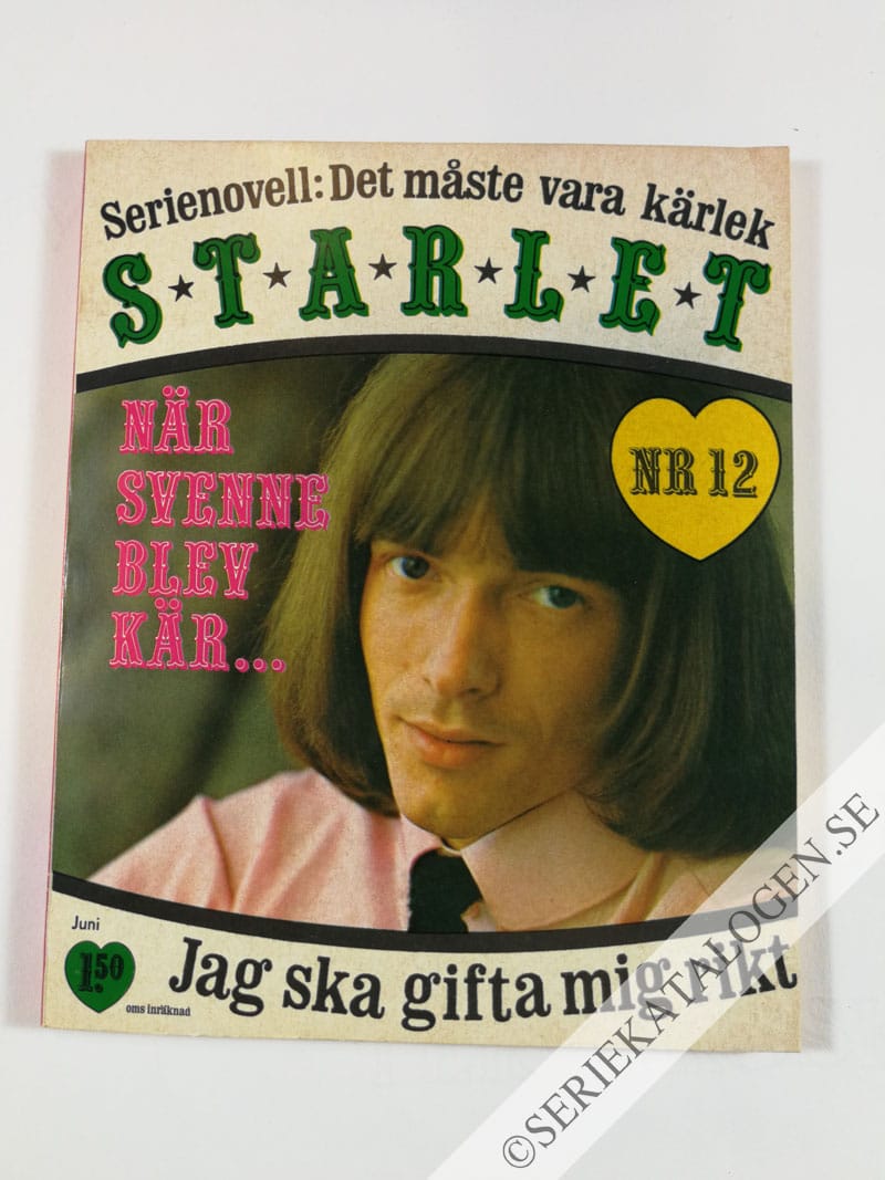 Framsida på Starlet #12 (1968)