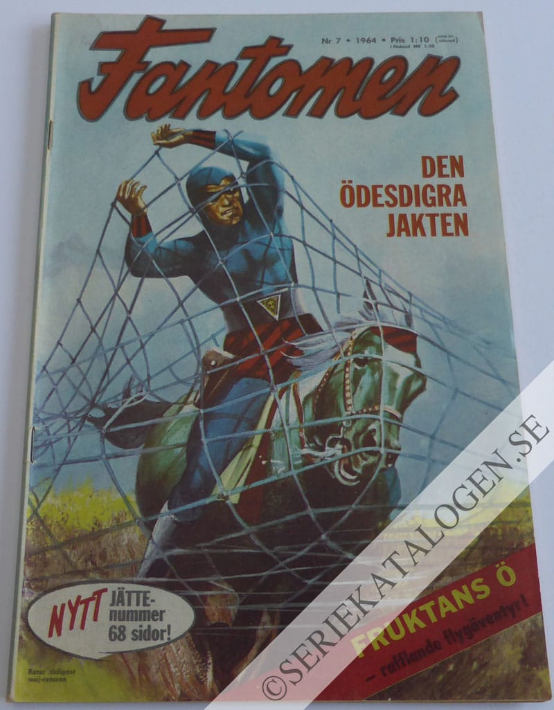 Framsida på Fantomen #7 (1964)