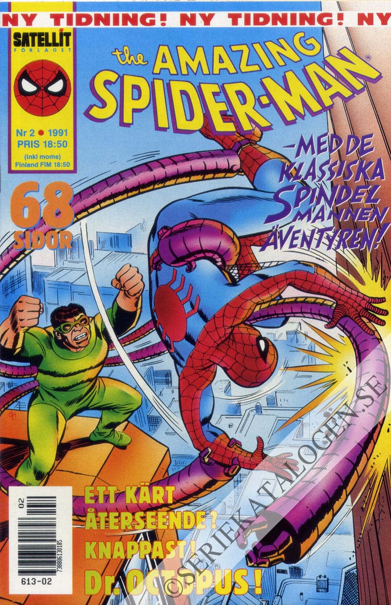 Framsida på The amazing Spider-Man #2 (1991)