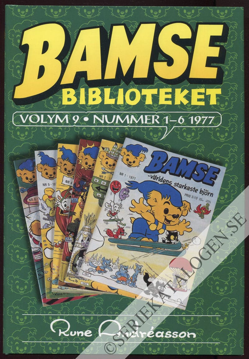 Framsida på Bamsebiblioteket #9 (2003)