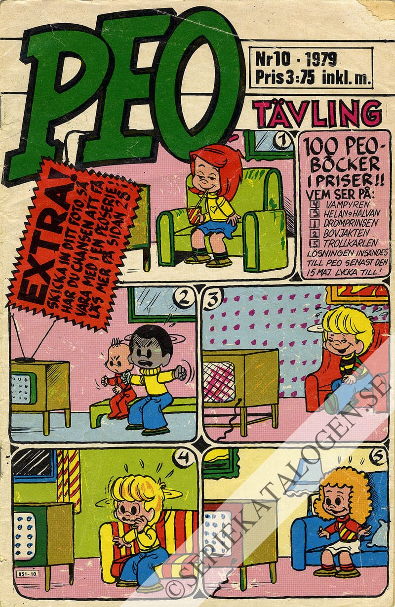 Framsida på Peo #10 (1979)