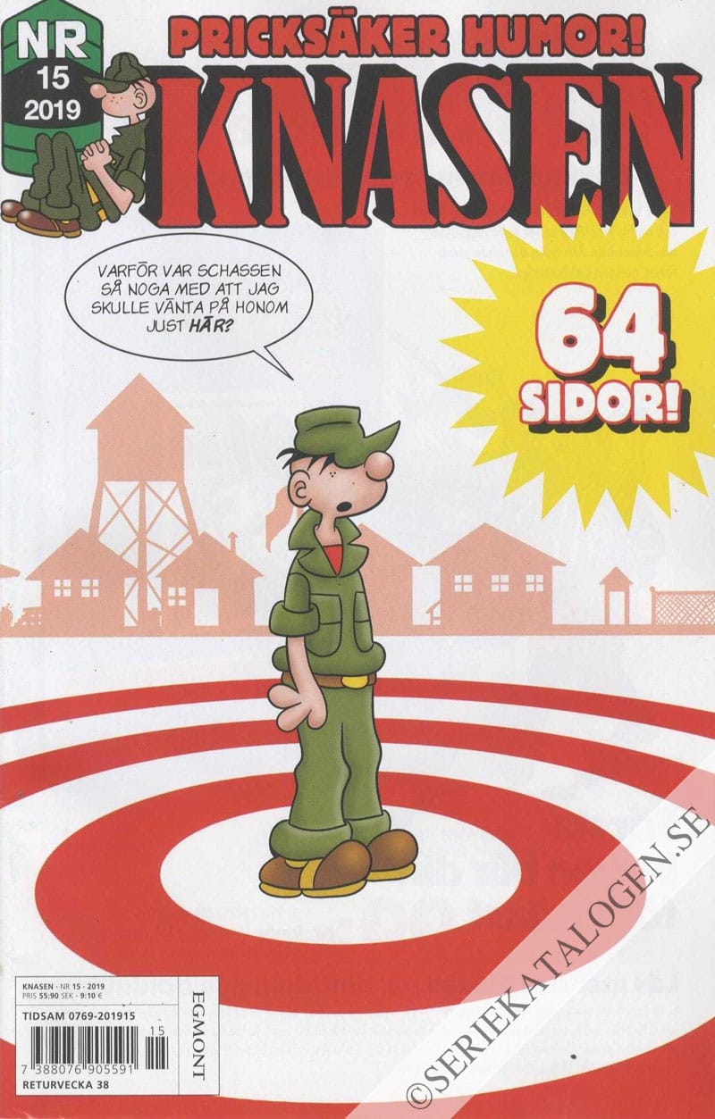 Framsida på Knasen #15 (2019)