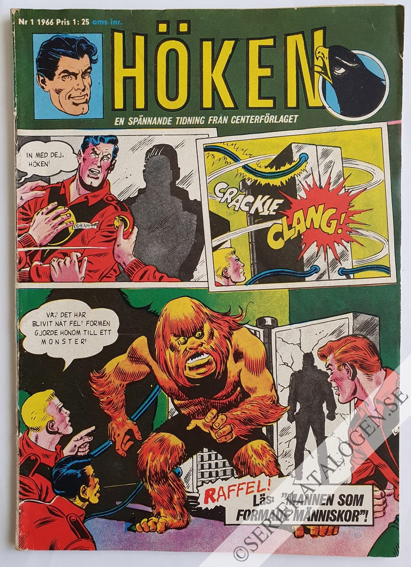 Framsida på Höken #1 (1966)