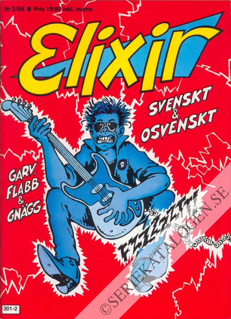 Framsida på Elixir #2 (1986)