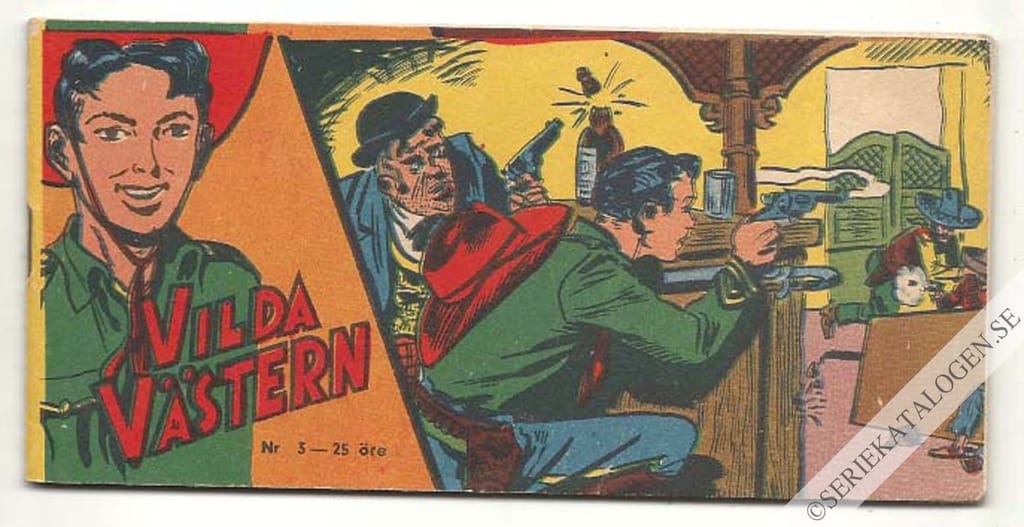 Framsida på Vilda Västern #3 (1957)