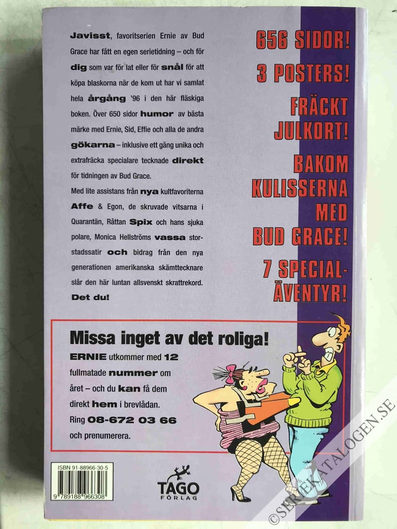 Baksida på Årgångssamling 1996 (1997)