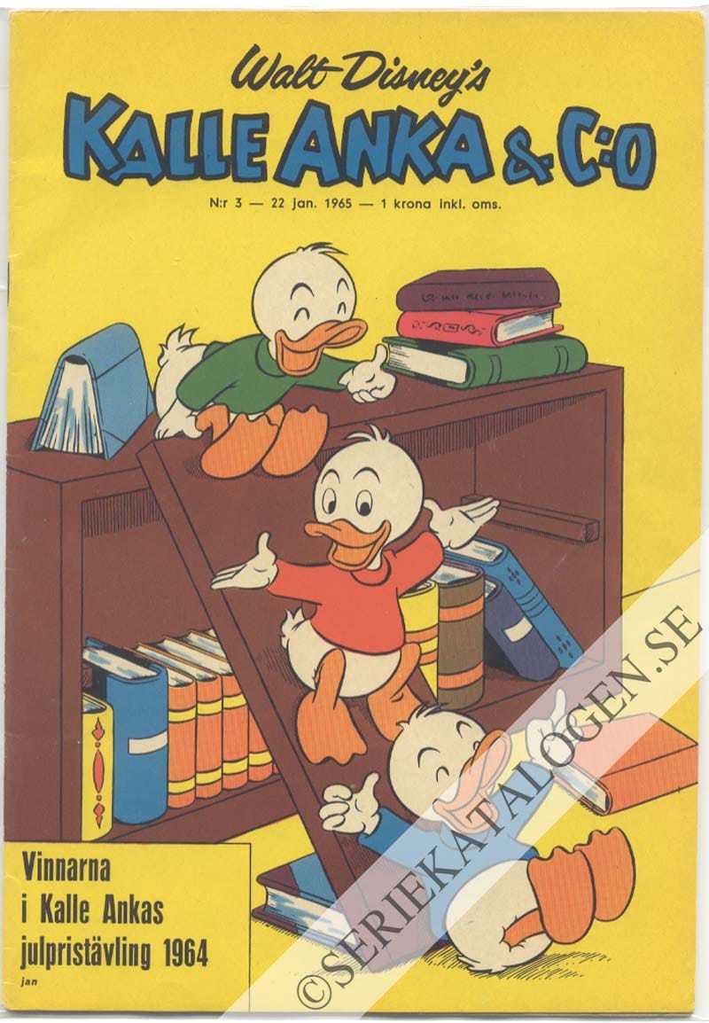 Framsida på Kalle Anka & C:o #3 (1965)