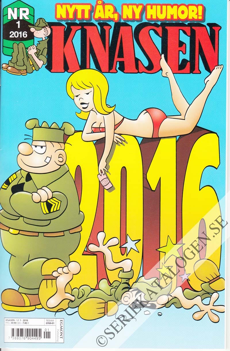 Framsida på Knasen #1 (2016)