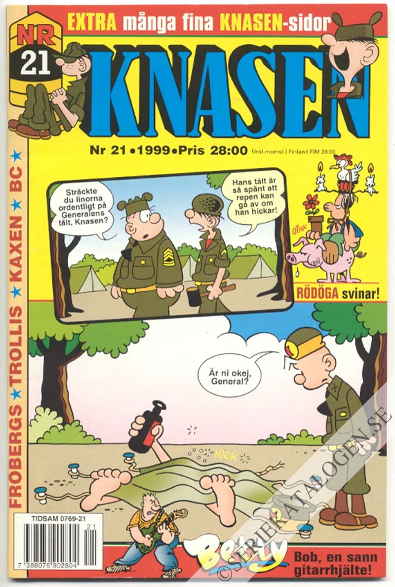 Framsida på Knasen #21 (1999)