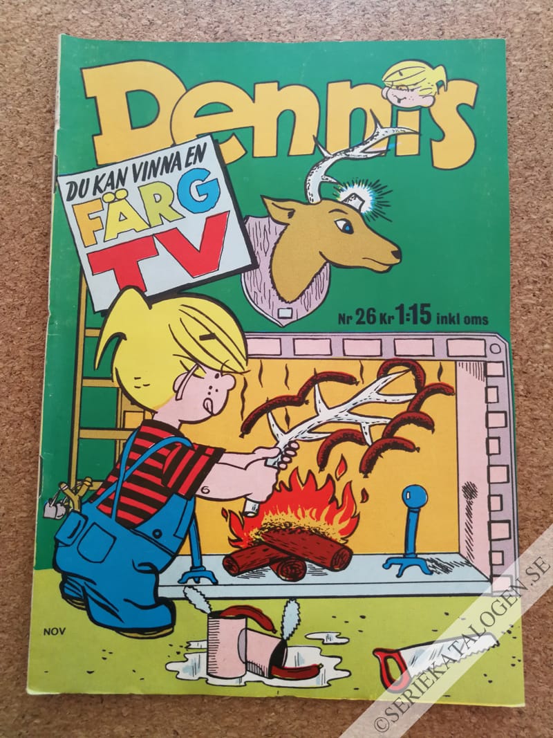 Framsida på Dennis #26 (1967)