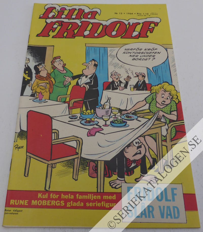 Framsida på Lilla Fridolf #13 (1964)