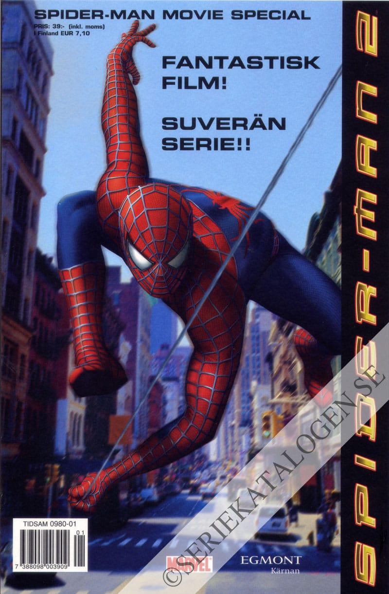 Framsida på Film & TV-klassiker Spider-Man Movie Special - Spider-Man 2 (2004)