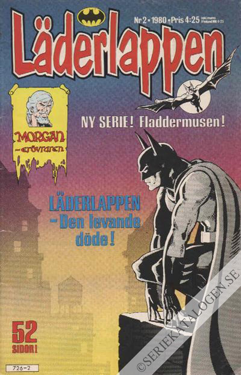 Framsida på Läderlappen och Robin #2 (1980)