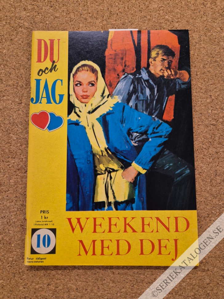 Framsida på Du och jag Weekend med dej (1966)
