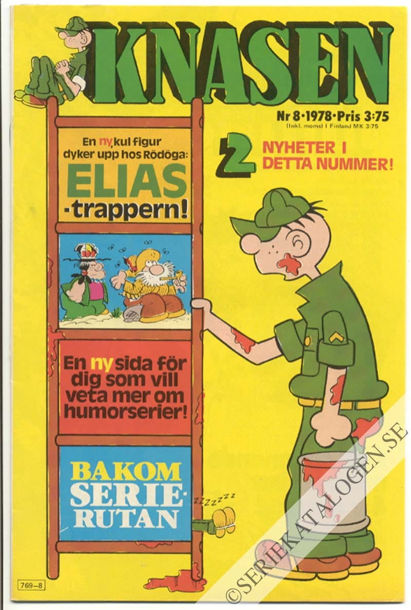 Framsida på Knasen #8 (1978)