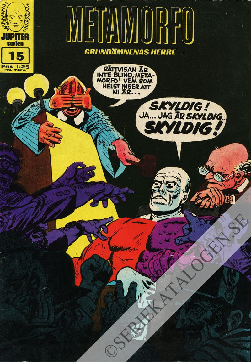 Framsida på Jupiter-serien #15 (1969)