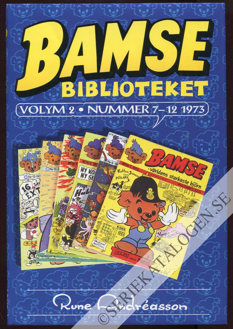 Framsida på Bamsebiblioteket #2 (2001)