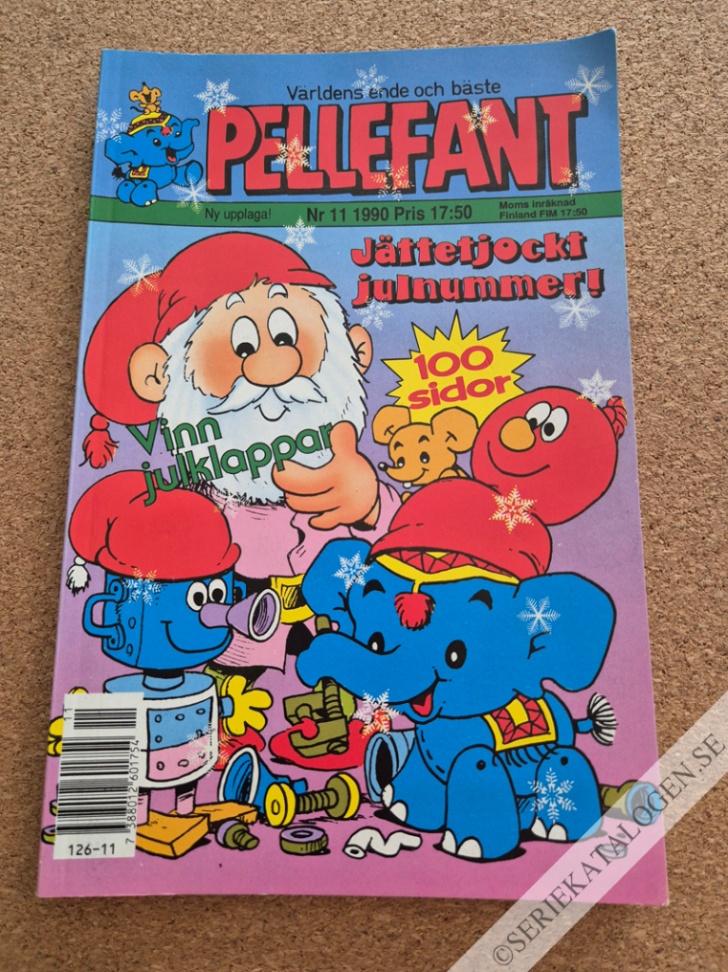 Framsida på Pellefant #11 (1990)
