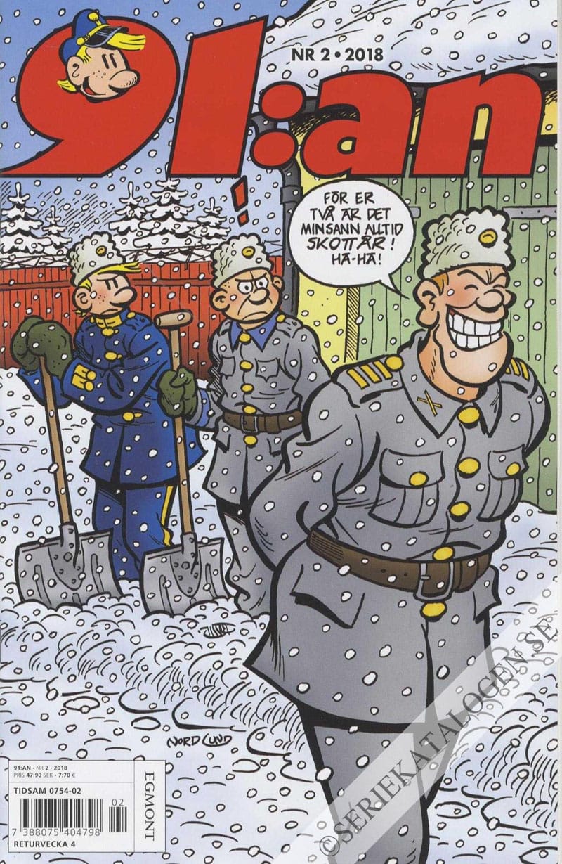 Framsida på 91:an #2 (2018)