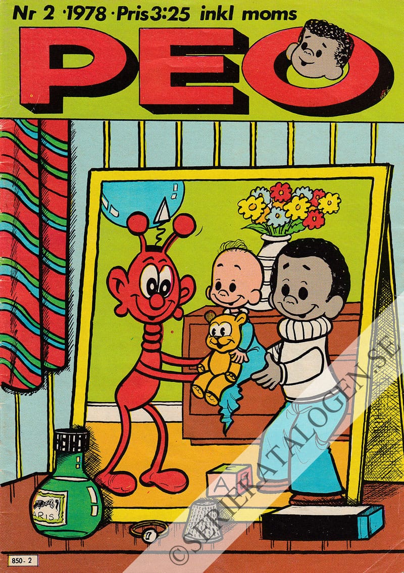 Framsida på Peo #2 (1978)