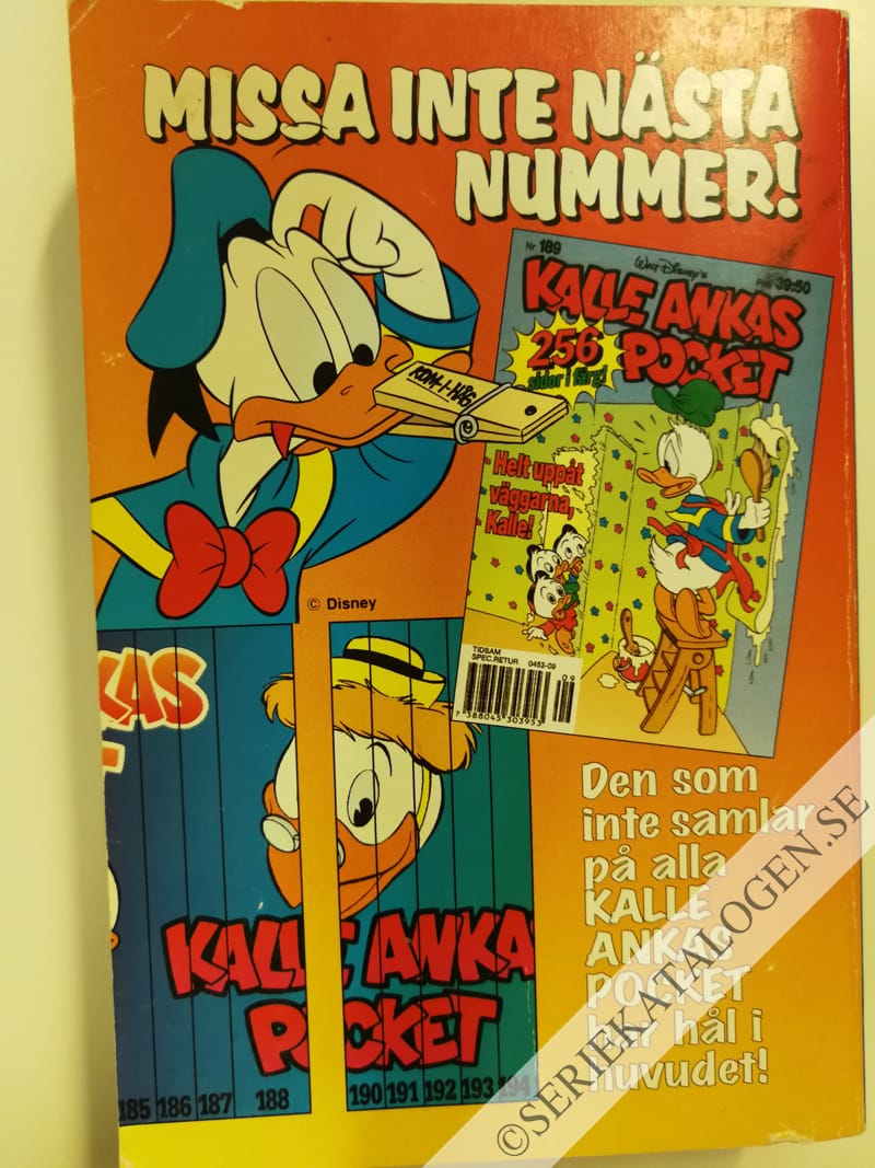 Baksida på Du är nummer ett, Kalle! (1995)