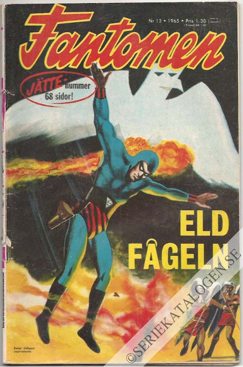 Framsida på Fantomen #13 (1965)