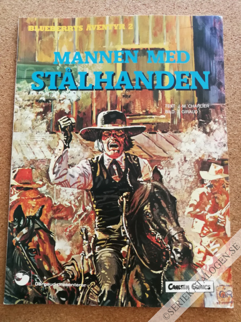 Framsida på Mannen med stålhanden (1989)