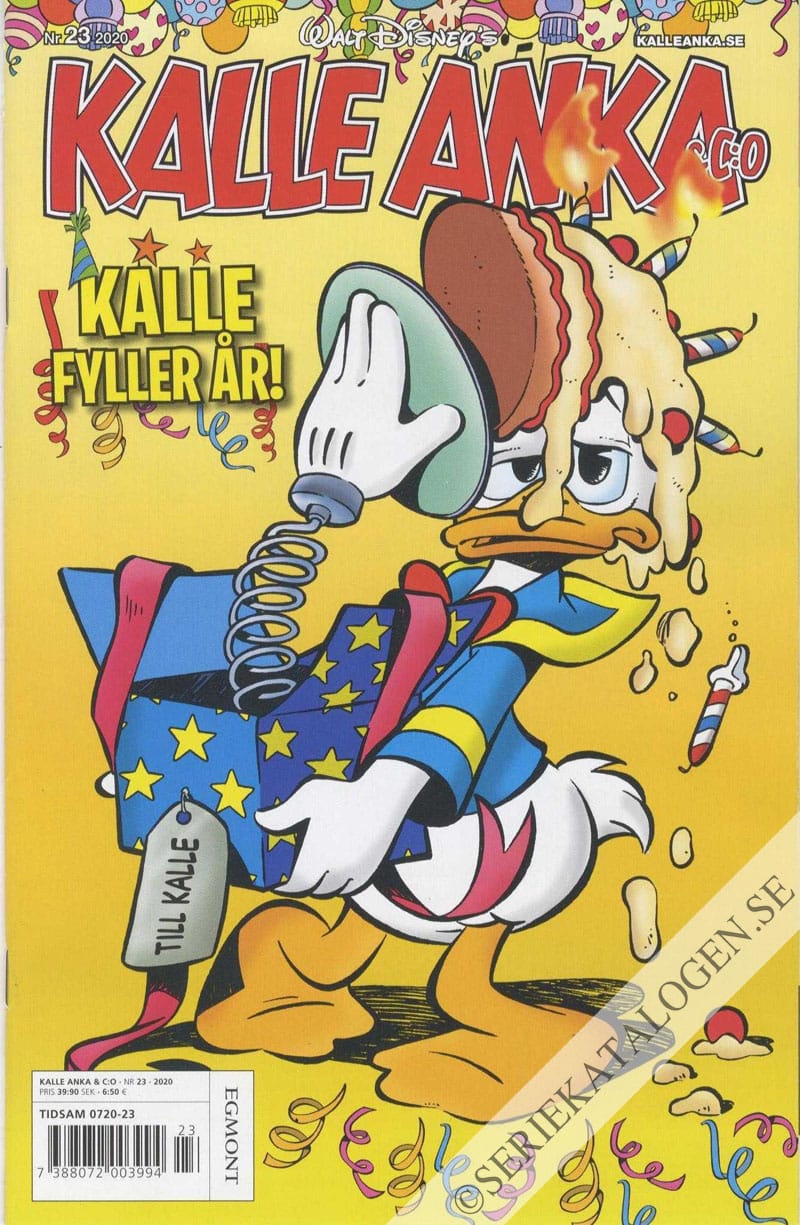 Framsida på Kalle Anka & C:o #23 (2020)