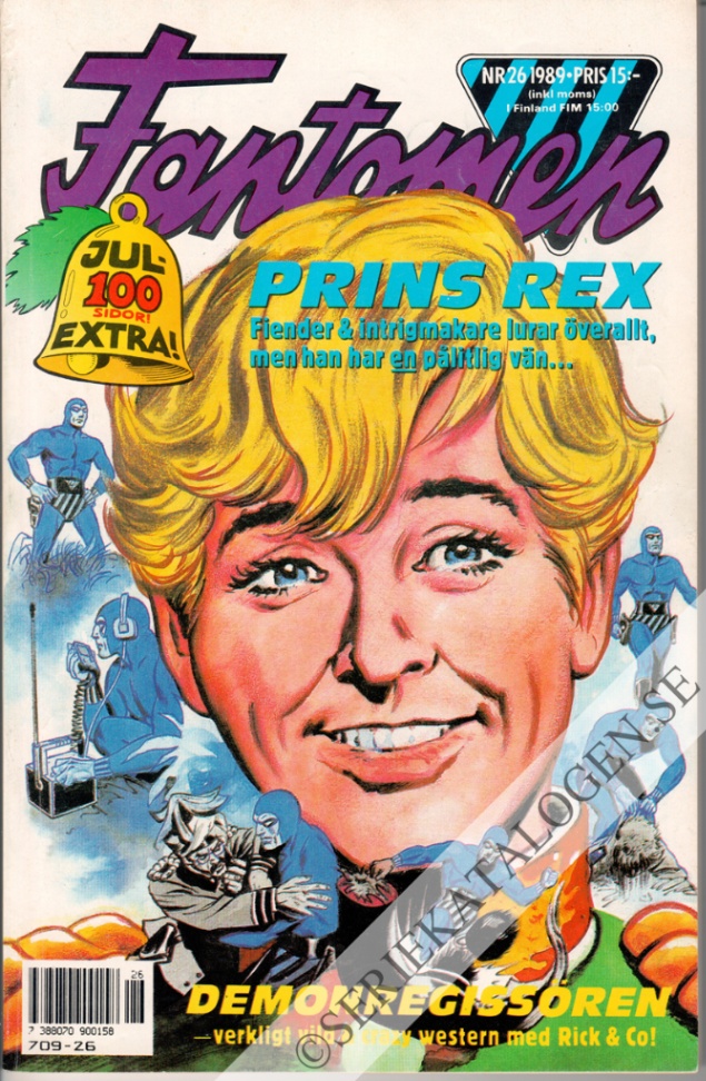 Framsida på Fantomen #26 (1989)
