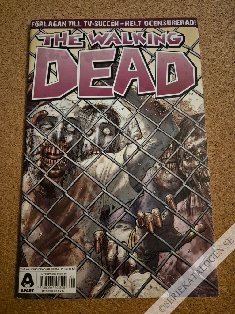 Framsida på The walking dead #1 (2014)