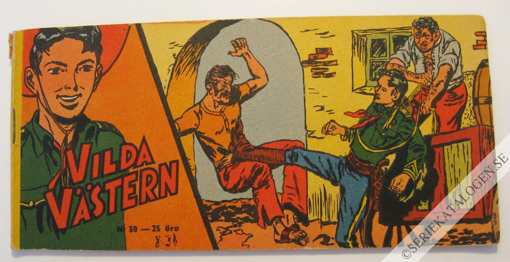 Framsida på Vilda Västern #30 (1957)